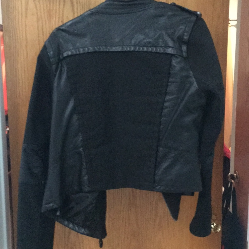 Forever 21 Partial Leather Jacket - image 6